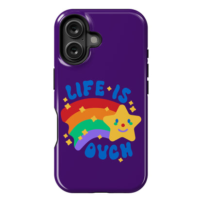 Life Is Ouch Shooting Star Phone Case