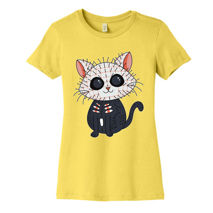 Hellraiser Pinhead Kitten Women's Cotton Tee
