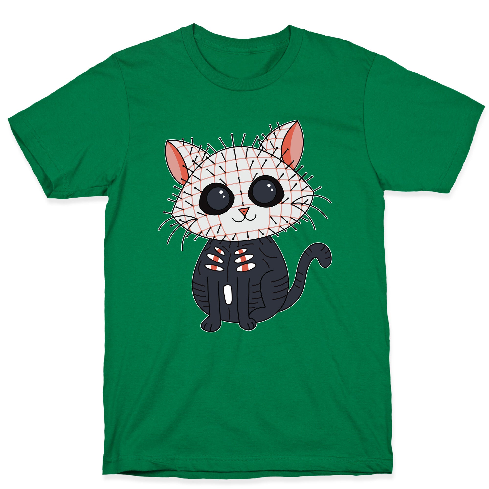 Hellraiser Pinhead Kitten T-Shirt