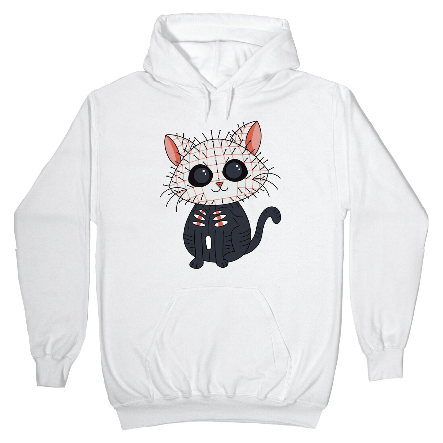 Hellraiser Pinhead Kitten Hoodie