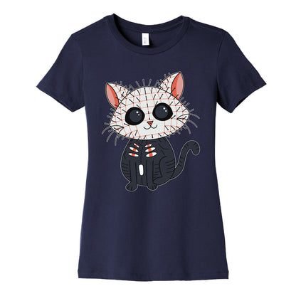 Hellraiser Pinhead Kitten Women's Cotton Tee