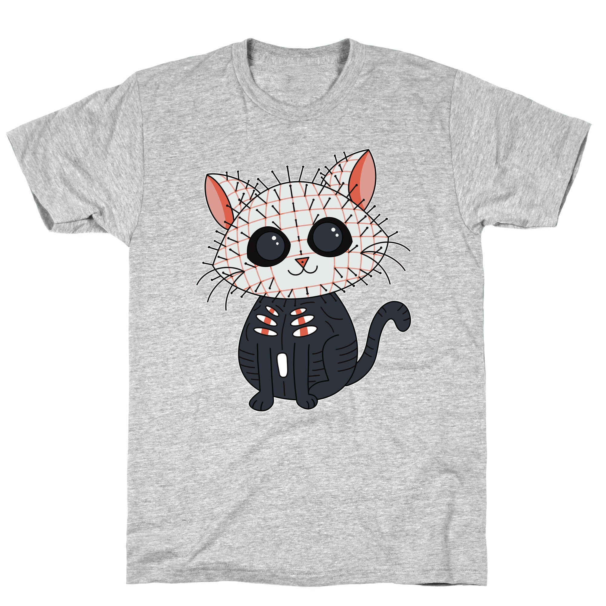 Hellraiser Pinhead Kitten T-Shirt