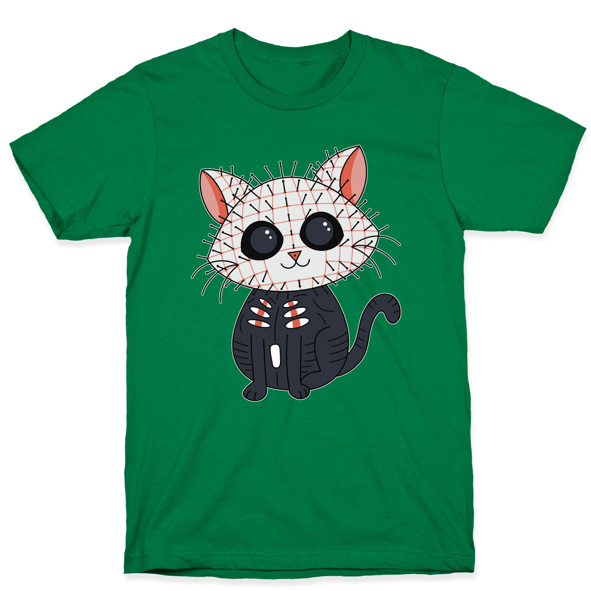 Hellraiser Pinhead Kitten T-Shirt