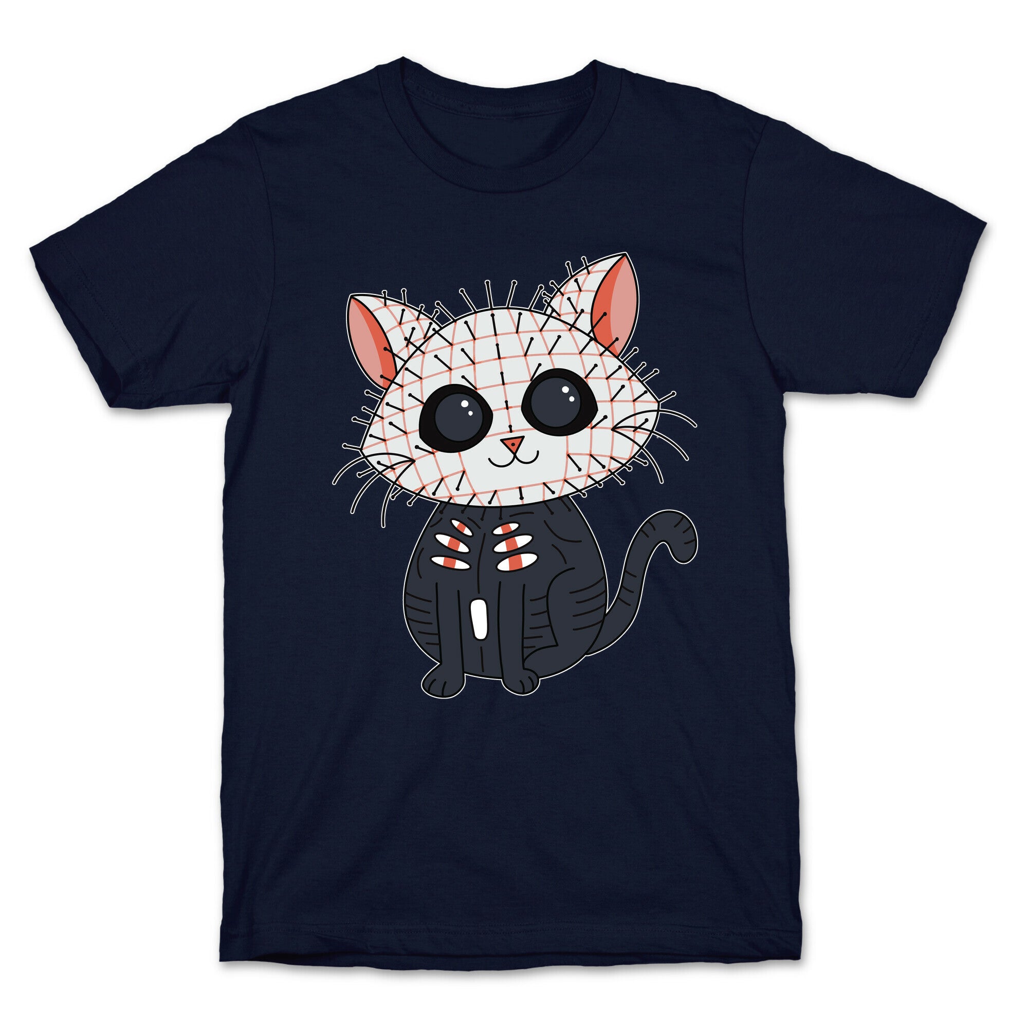 Hellraiser Pinhead Kitten T-Shirt