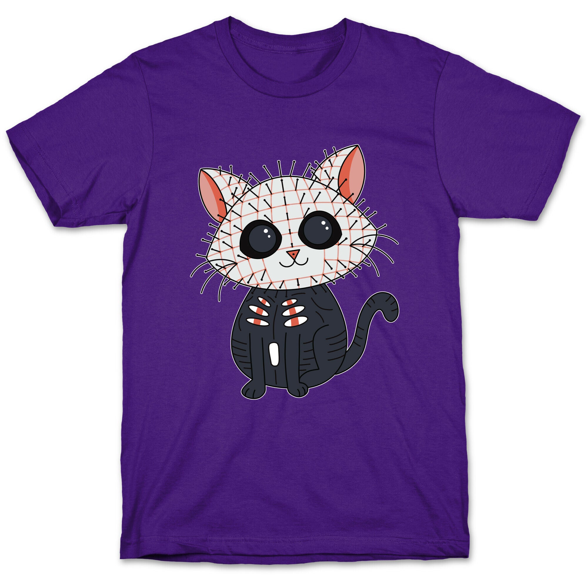 Hellraiser Pinhead Kitten T-Shirt