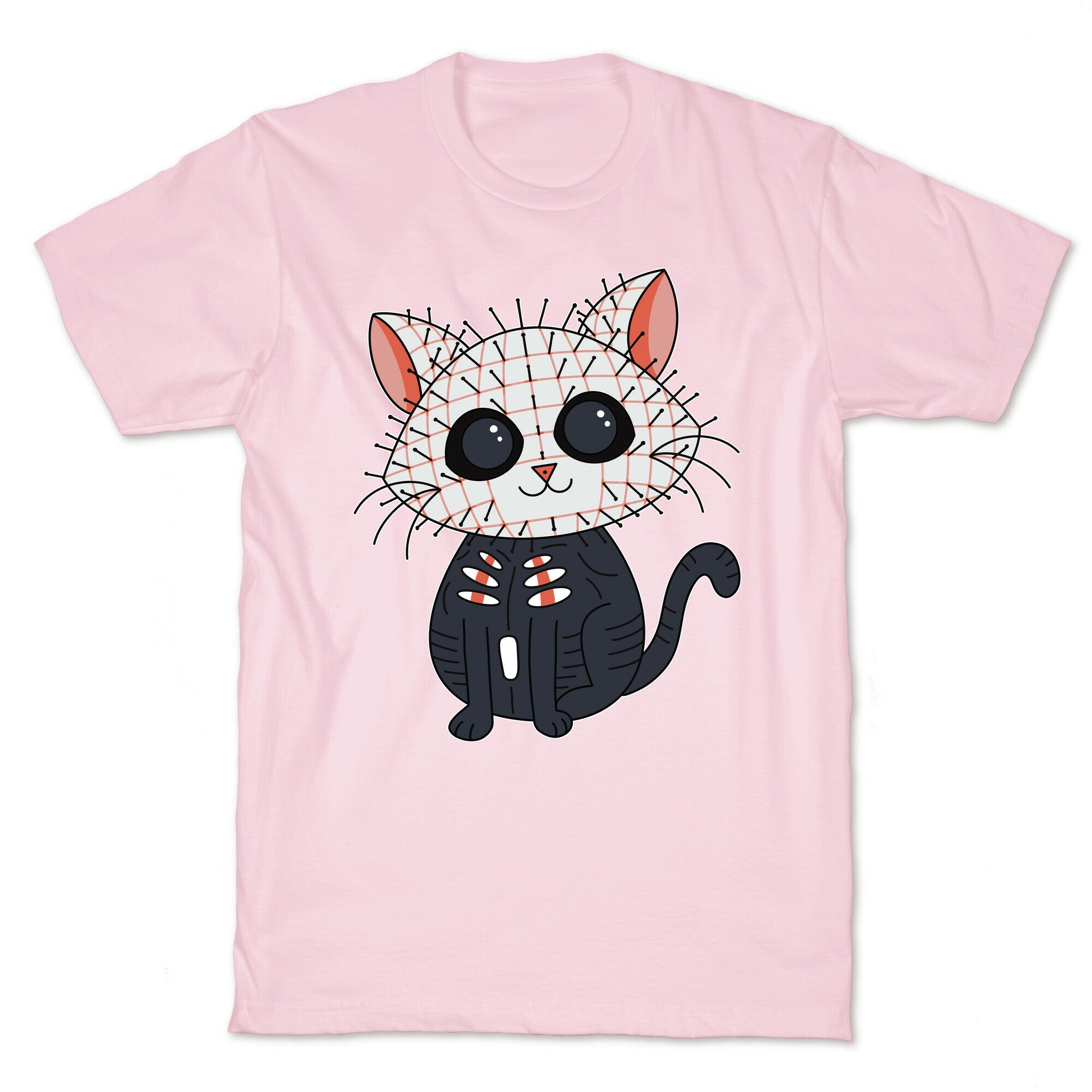 Hellraiser Pinhead Kitten T-Shirt