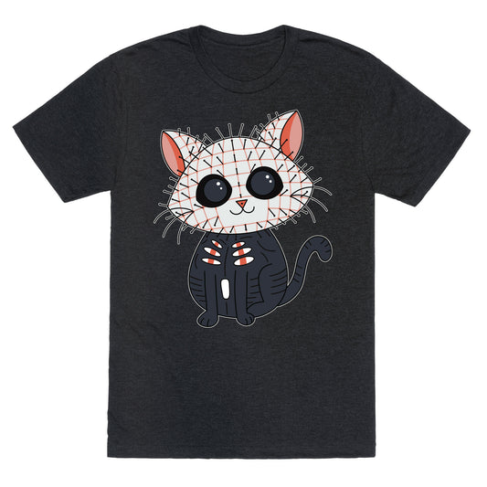 Hellraiser Pinhead Kitten Unisex Triblend Tee