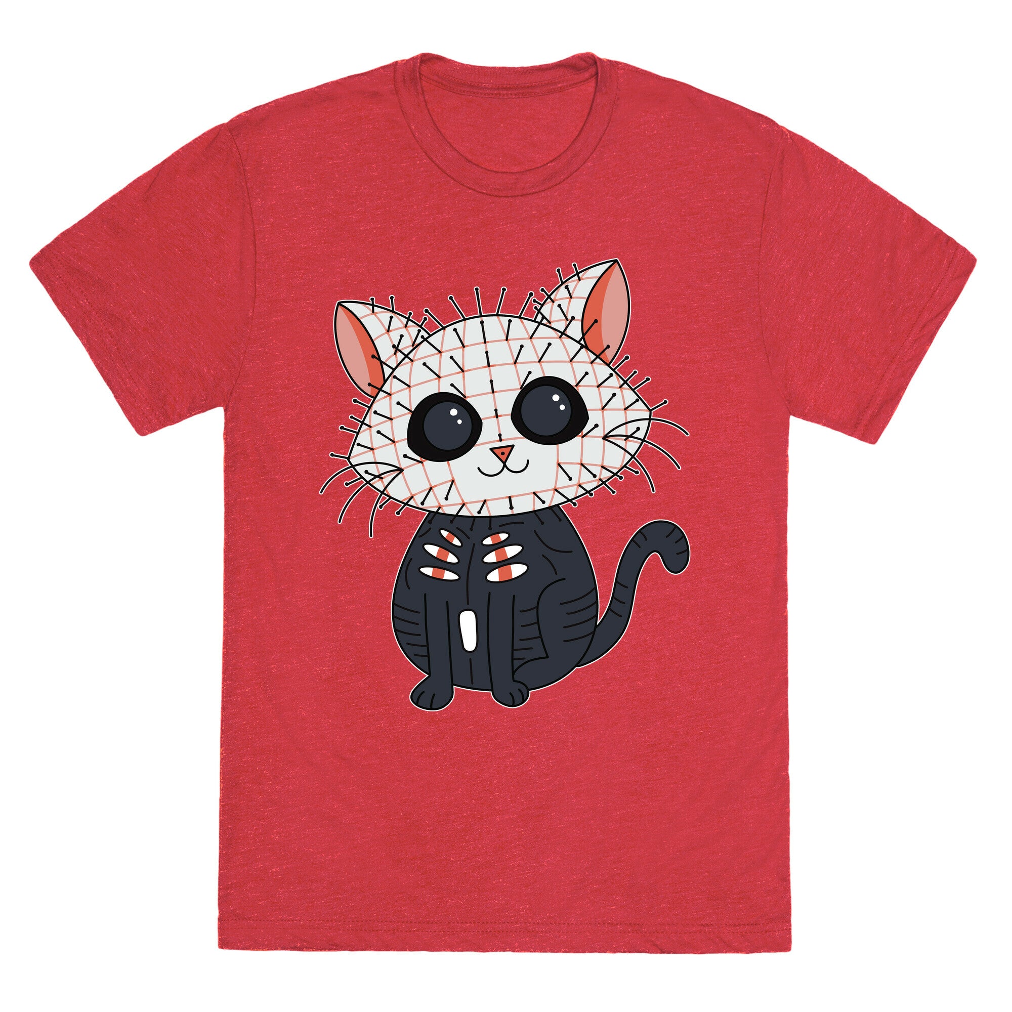 Hellraiser Pinhead Kitten Unisex Triblend Tee