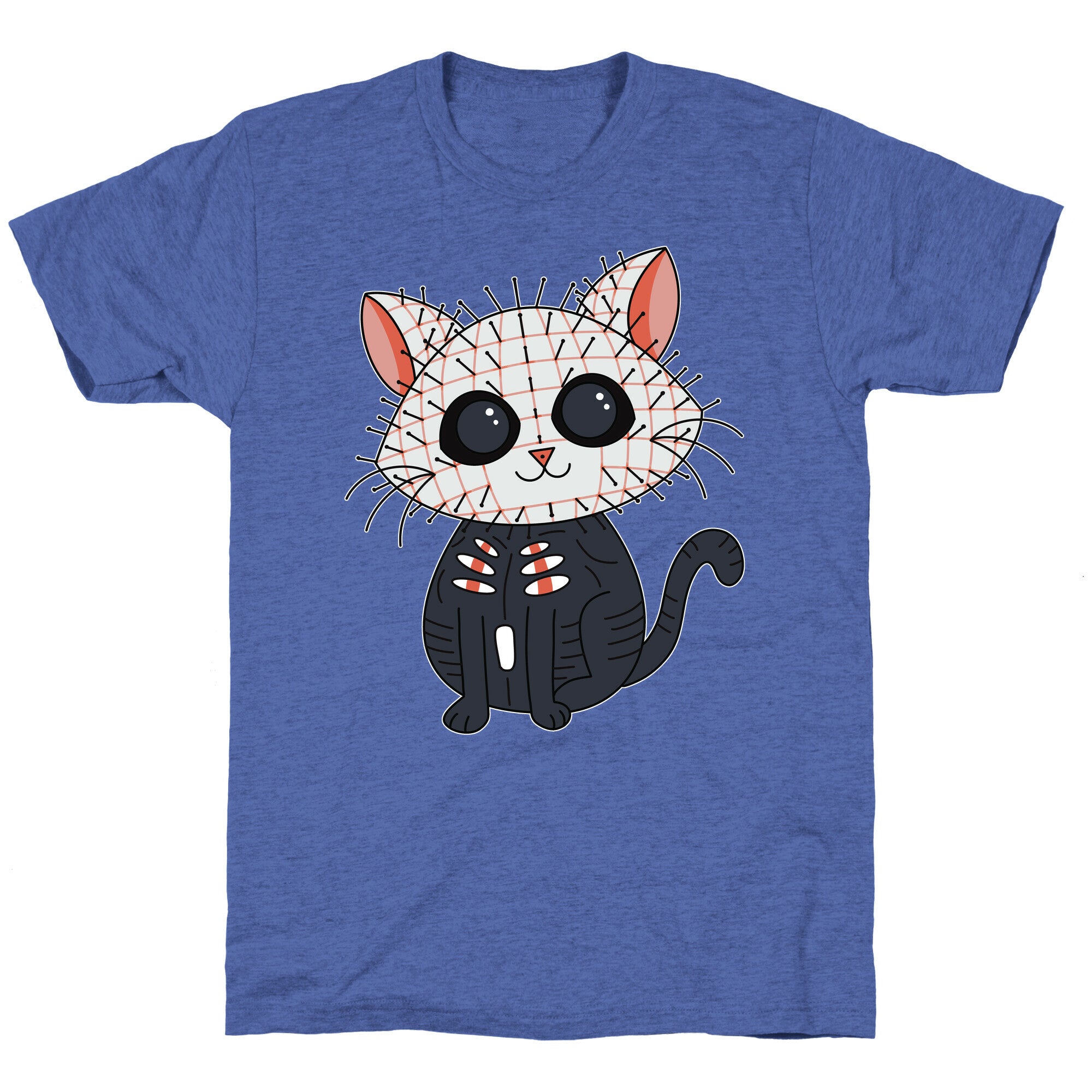Hellraiser Pinhead Kitten Unisex Triblend Tee