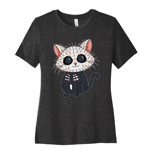 Hellraiser Pinhead Kitten Women's Cotton Tee