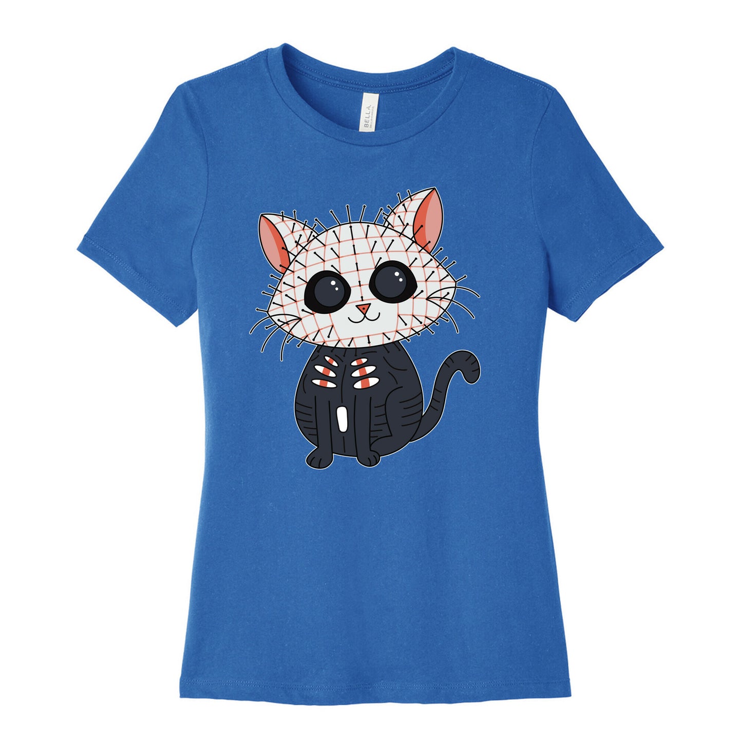 Hellraiser Pinhead Kitten Women's Cotton Tee