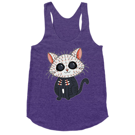 Hellraiser Pinhead Kitten Racerback Tank