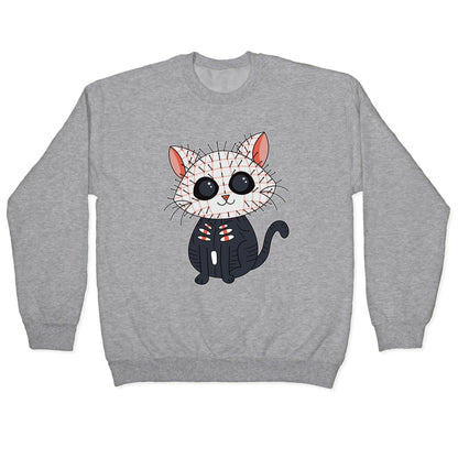 Hellraiser Pinhead Kitten Crewneck Sweatshirt
