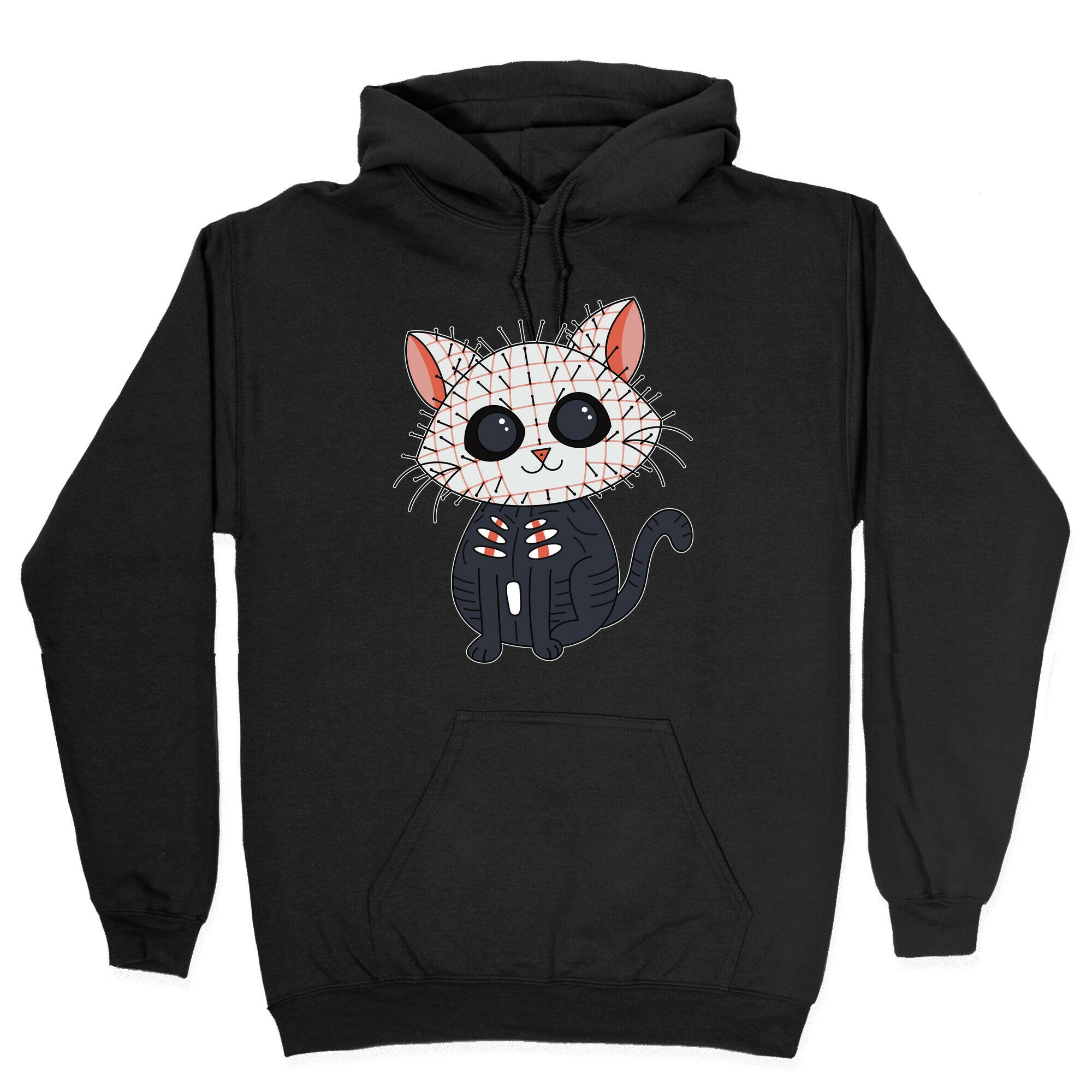 Hellraiser Pinhead Kitten Hoodie