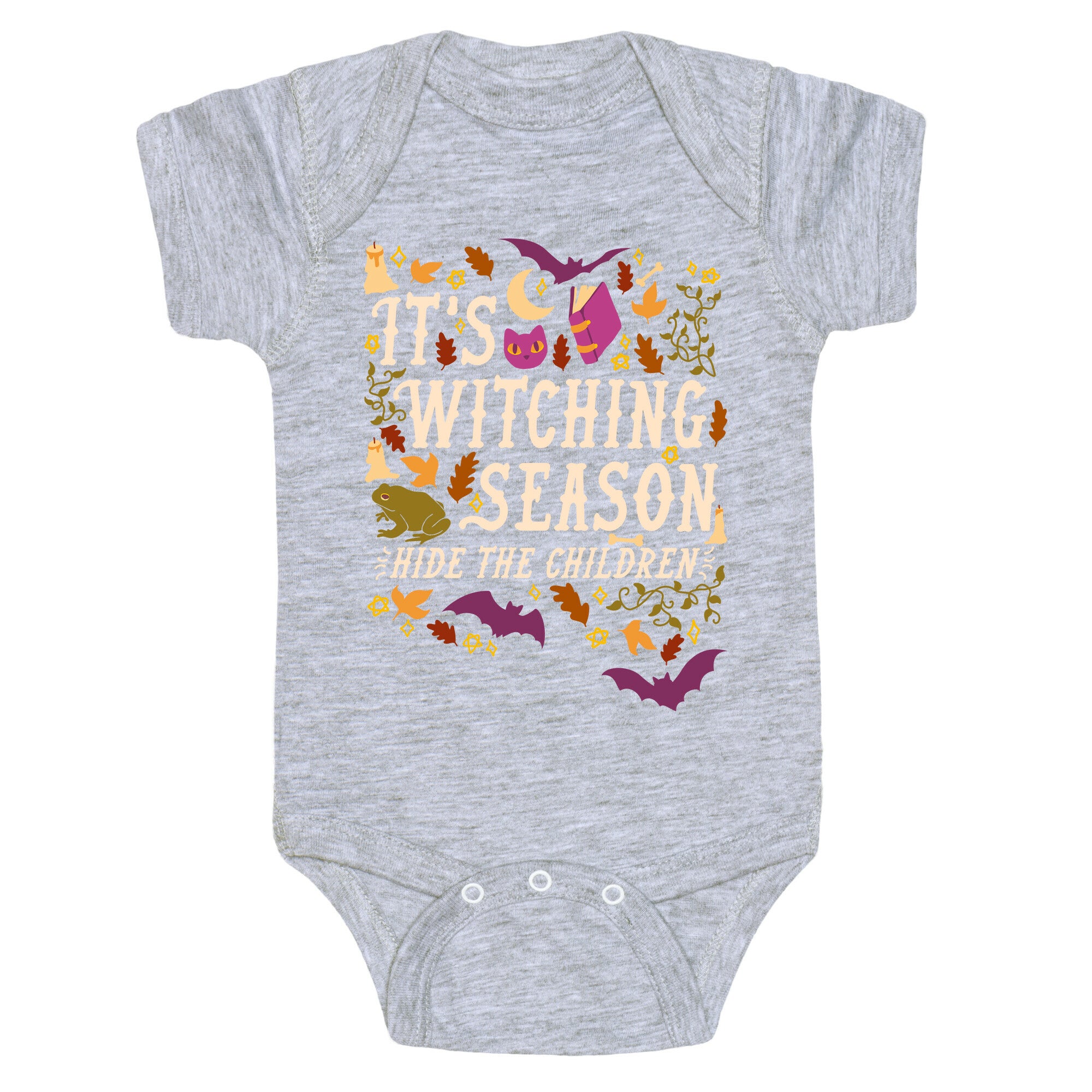 It's Witching Season Hide The Children Baby One Piece