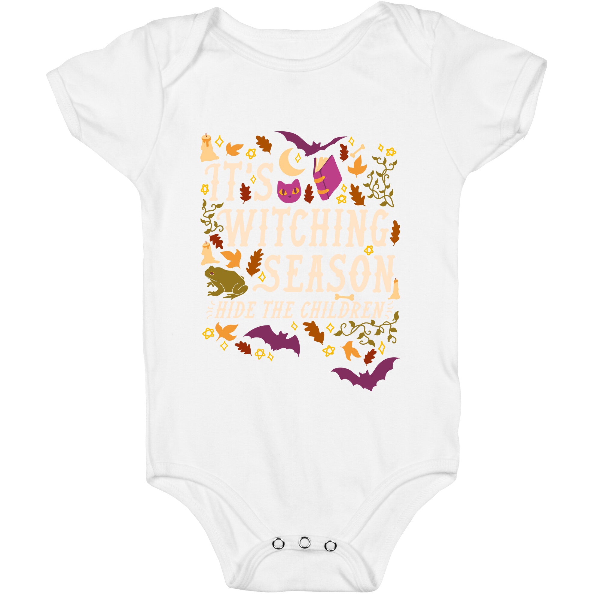 It's Witching Season Hide The Children Baby One Piece