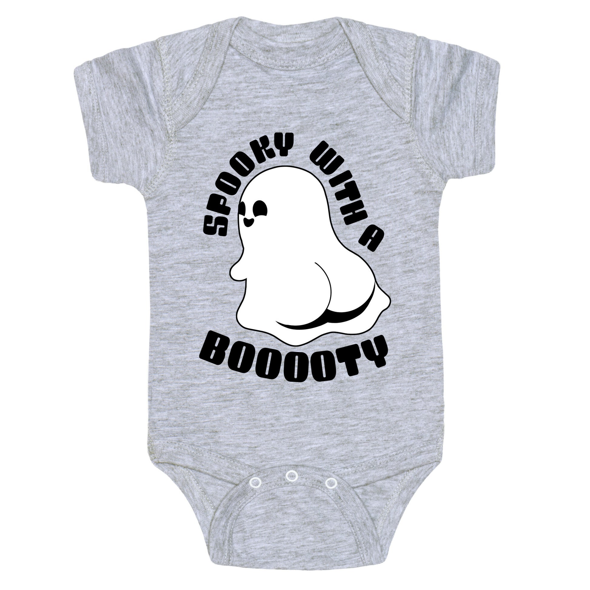 Spooky With A Booooty Ghost Baby One Piece