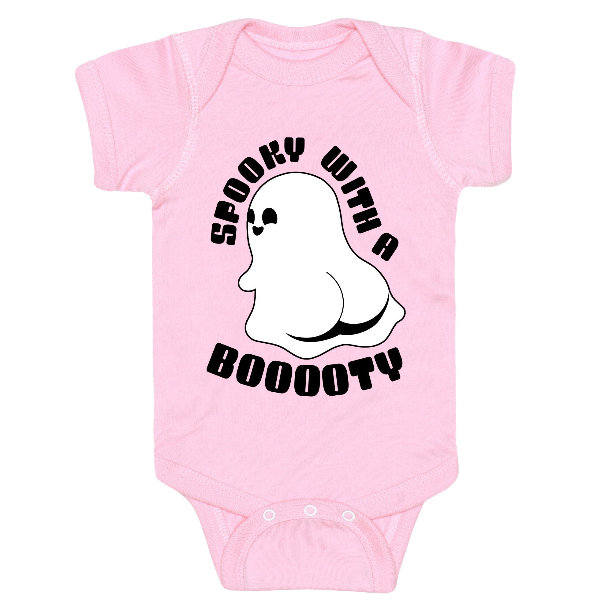 Spooky With A Booooty Ghost Baby One Piece