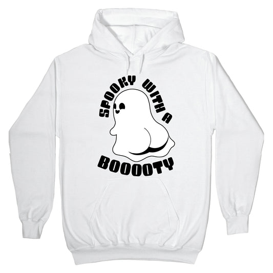 Spooky With A Booooty Ghost Hoodie
