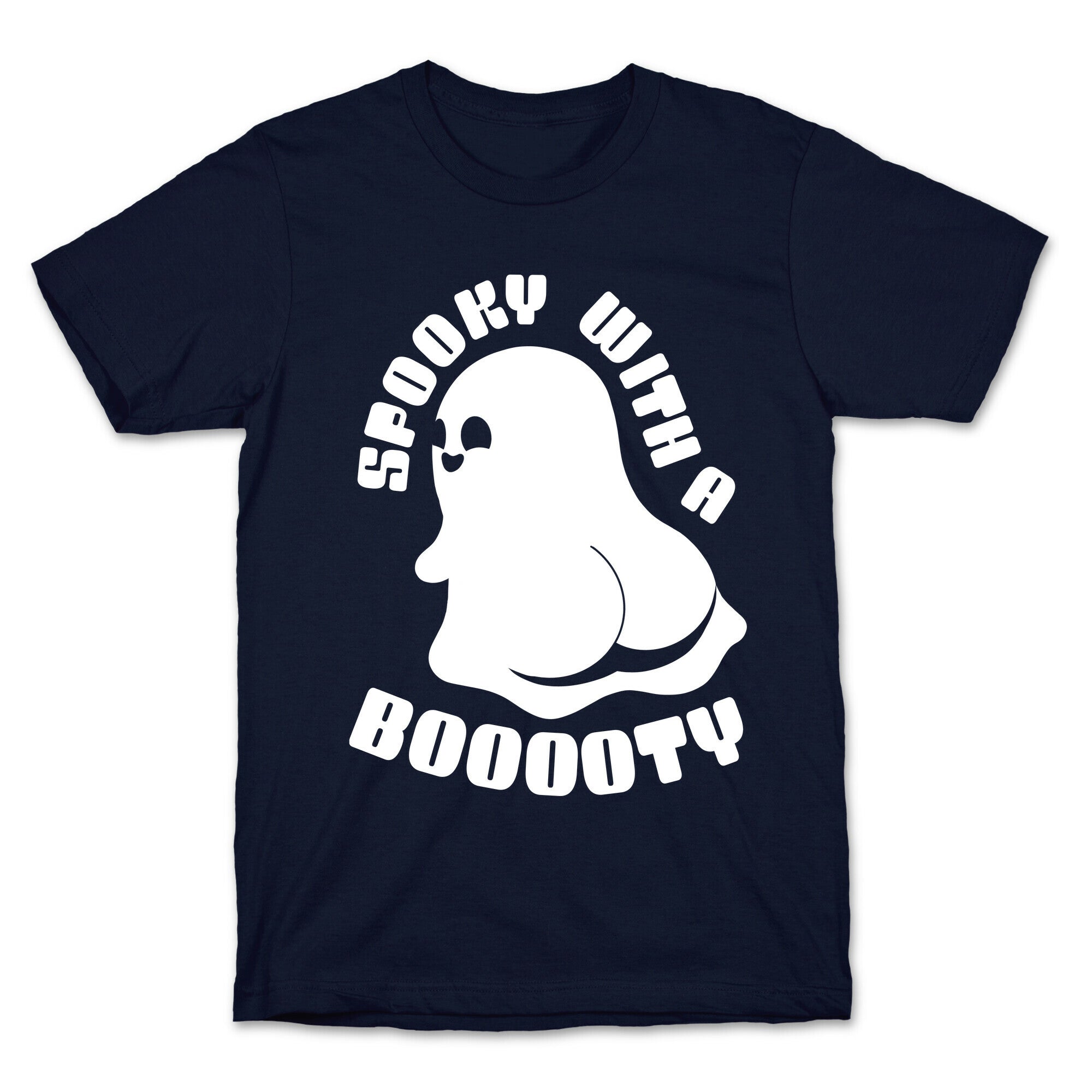 Spooky With A Booooty Ghost T-Shirt