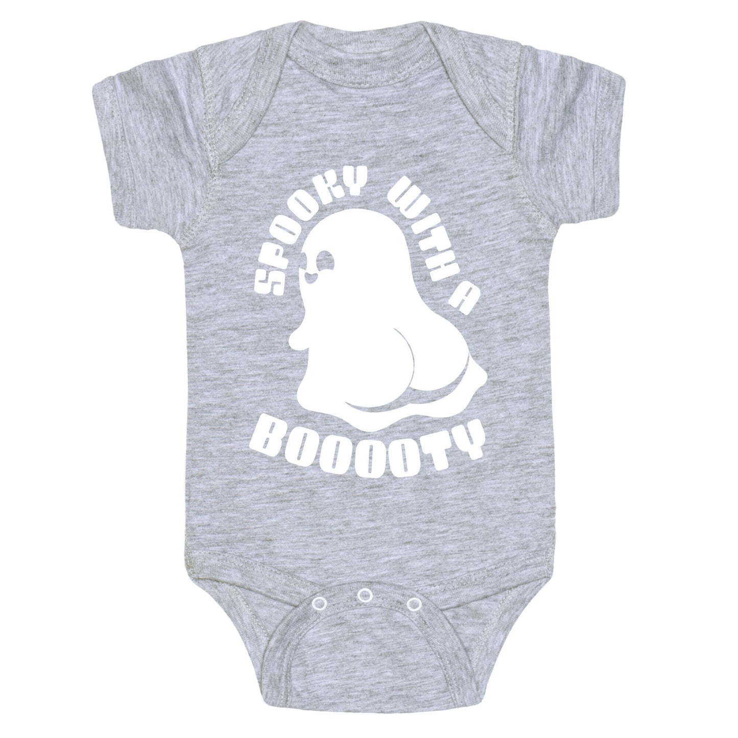 Spooky With A Booooty Ghost Baby One Piece