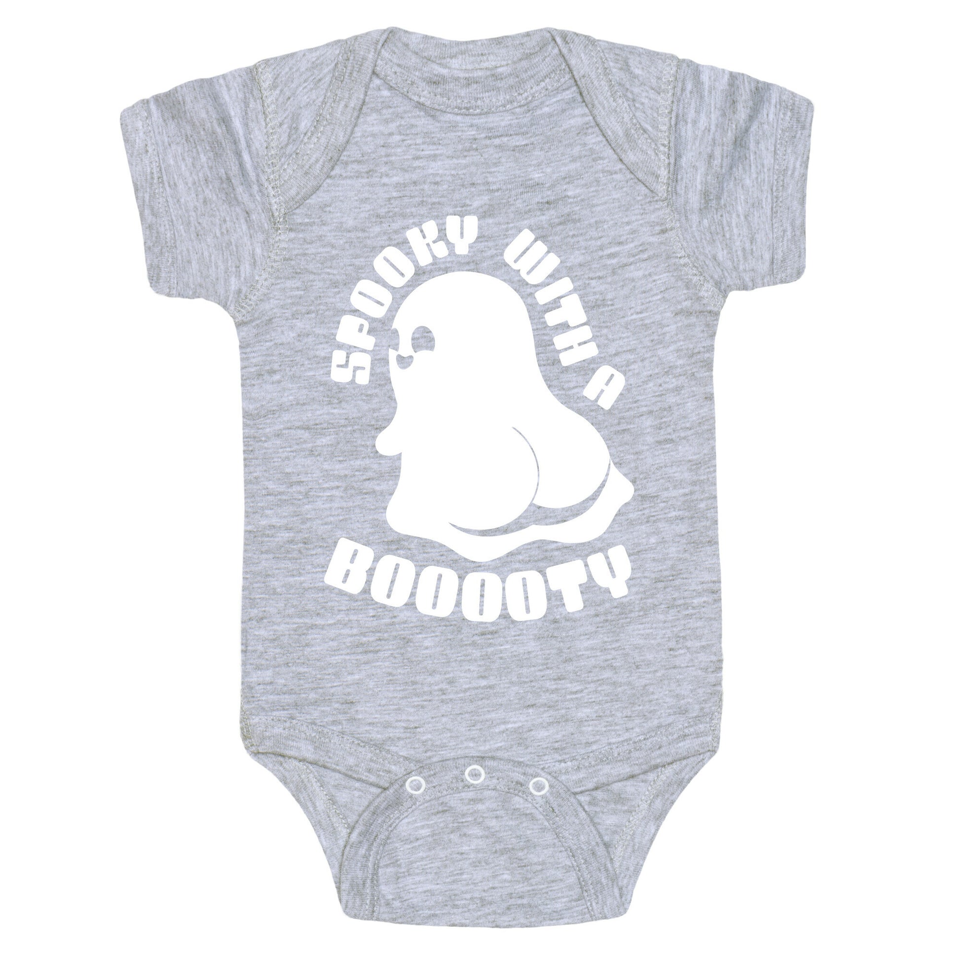 Spooky With A Booooty Ghost Baby One Piece