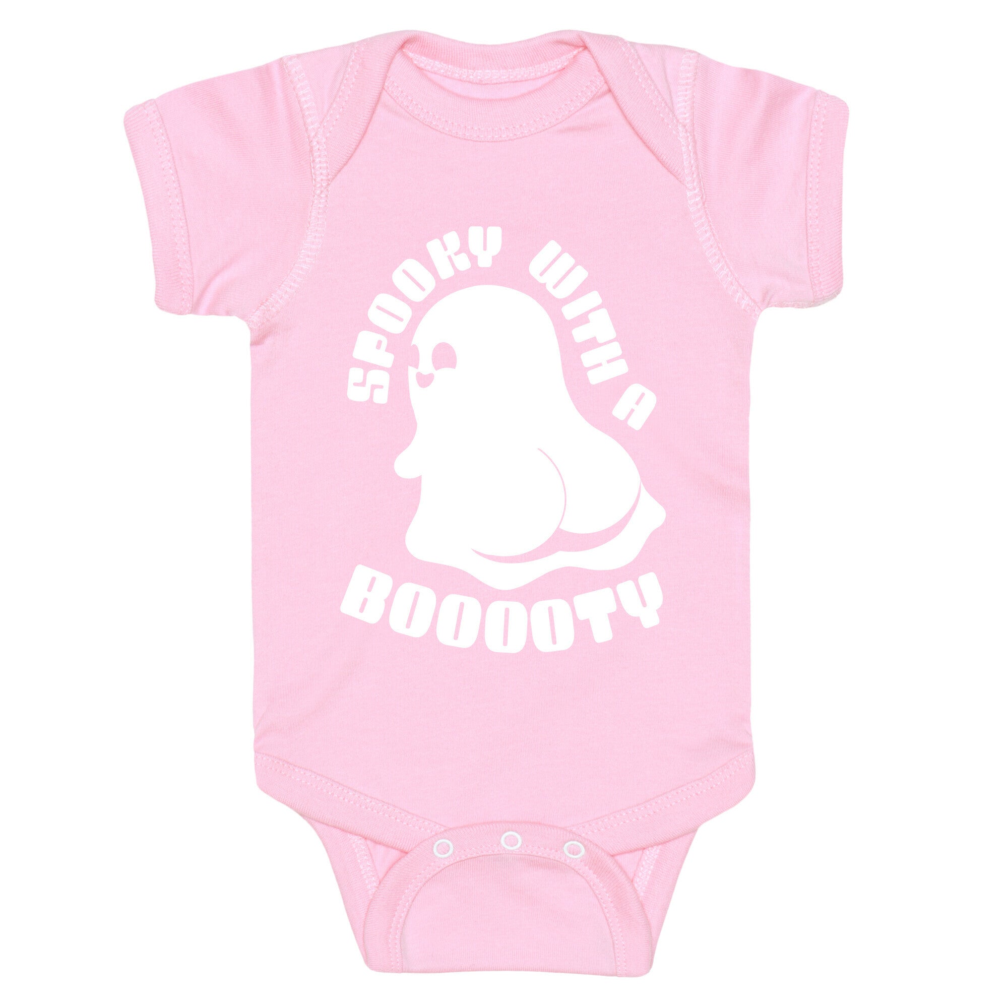 Spooky With A Booooty Ghost Baby One Piece