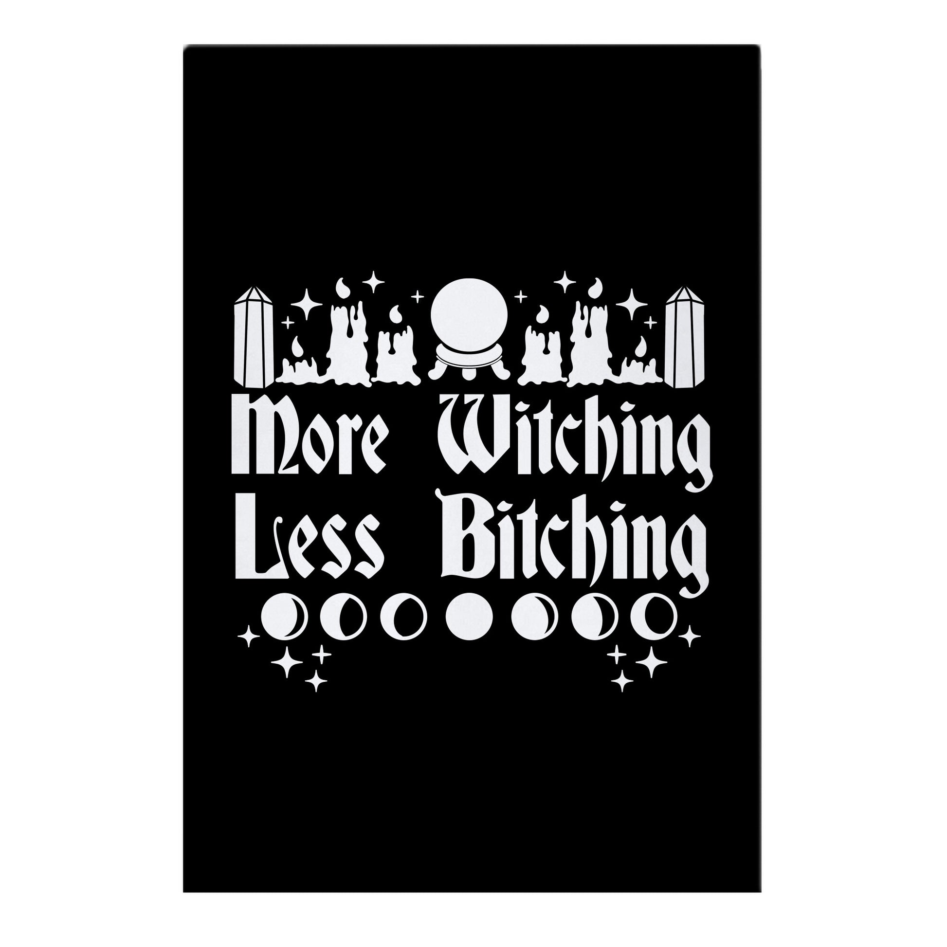 More Witching Less Bitching Garden Flag