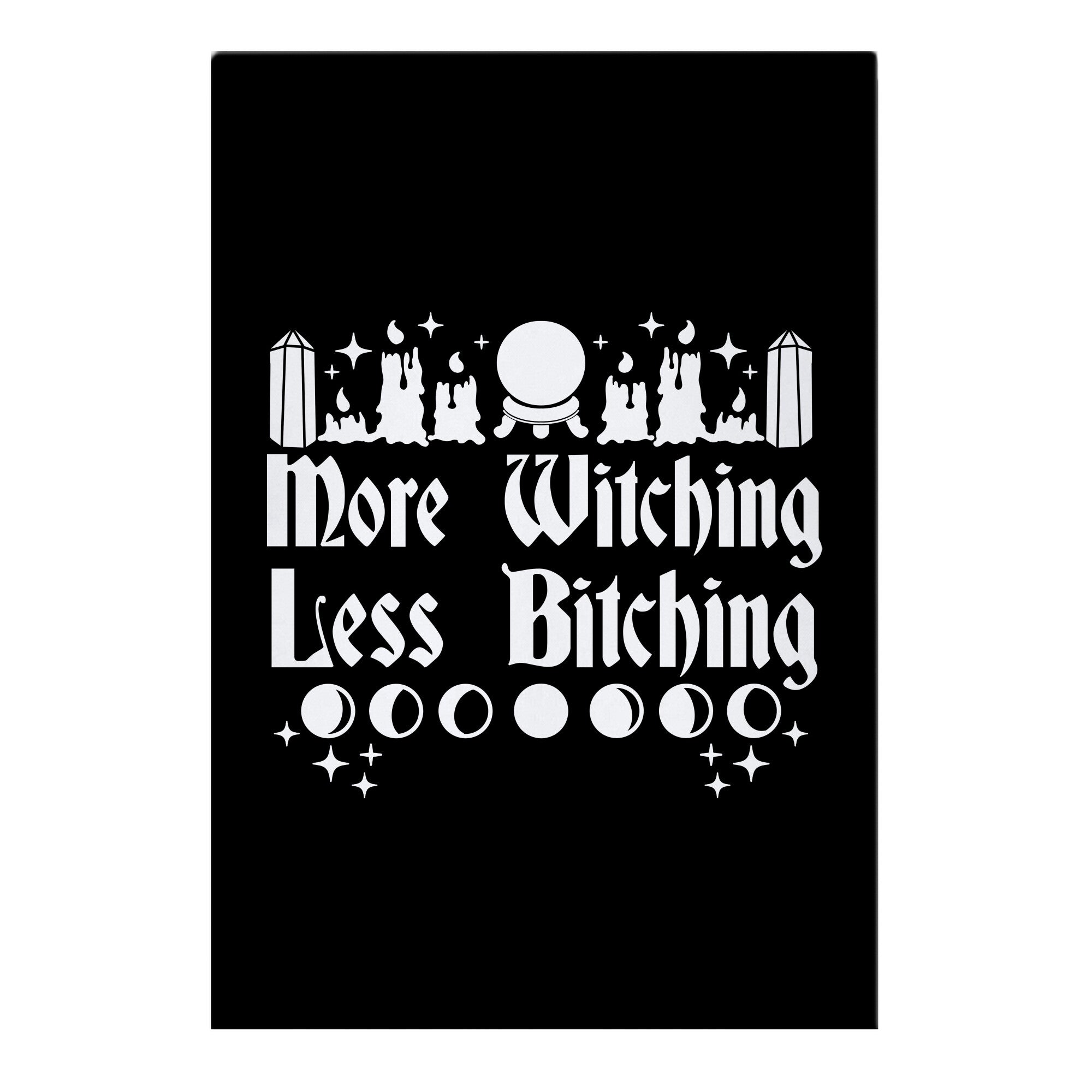 More Witching Less Bitching Garden Flag