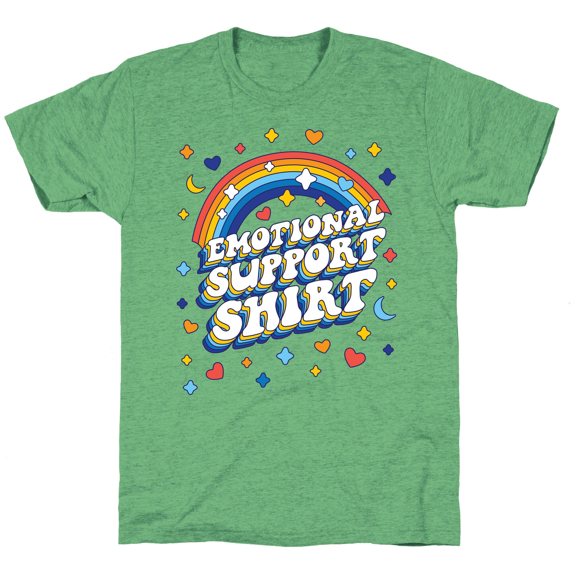Emotional Support Shirt Unisex Triblend Tee