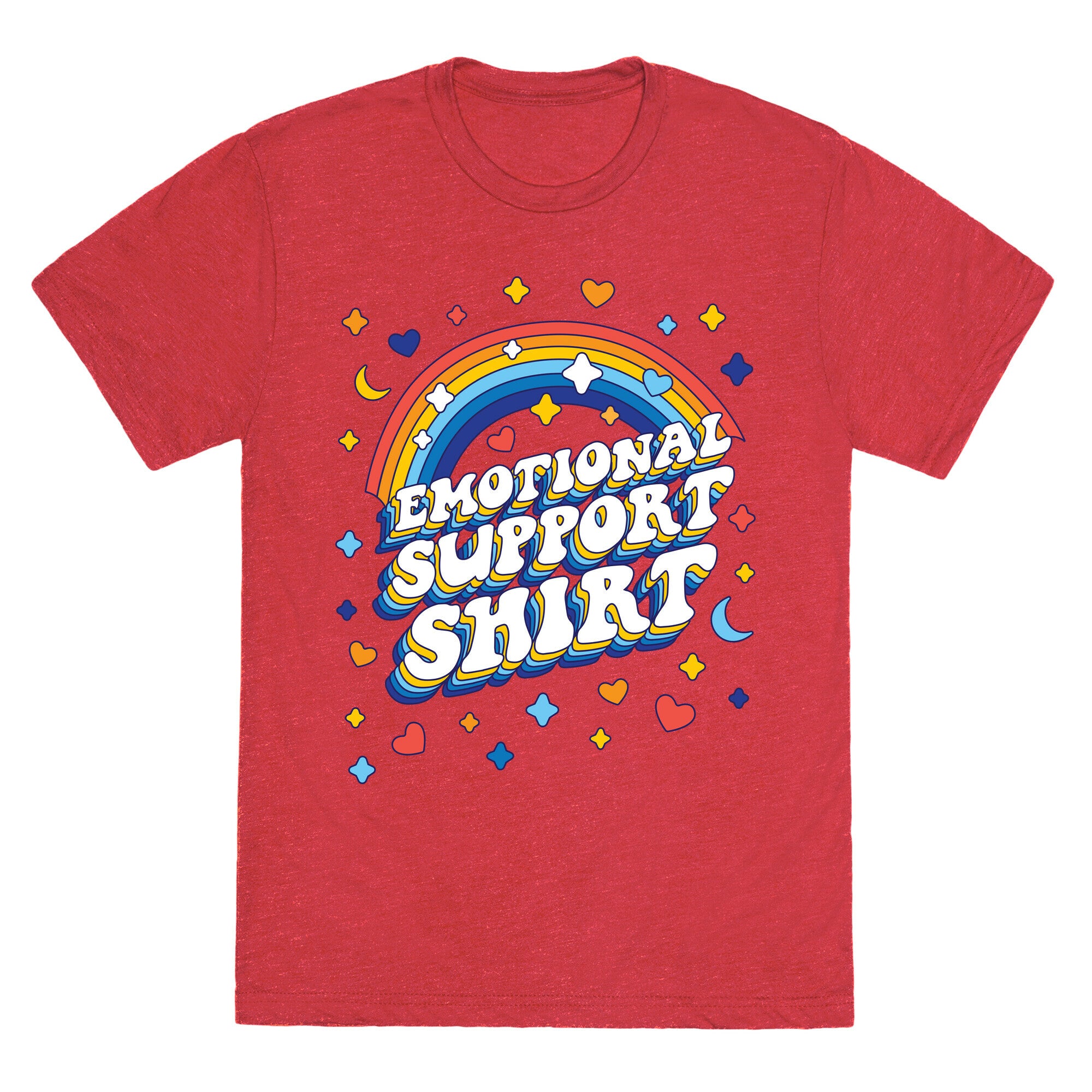 Emotional Support Shirt Unisex Triblend Tee
