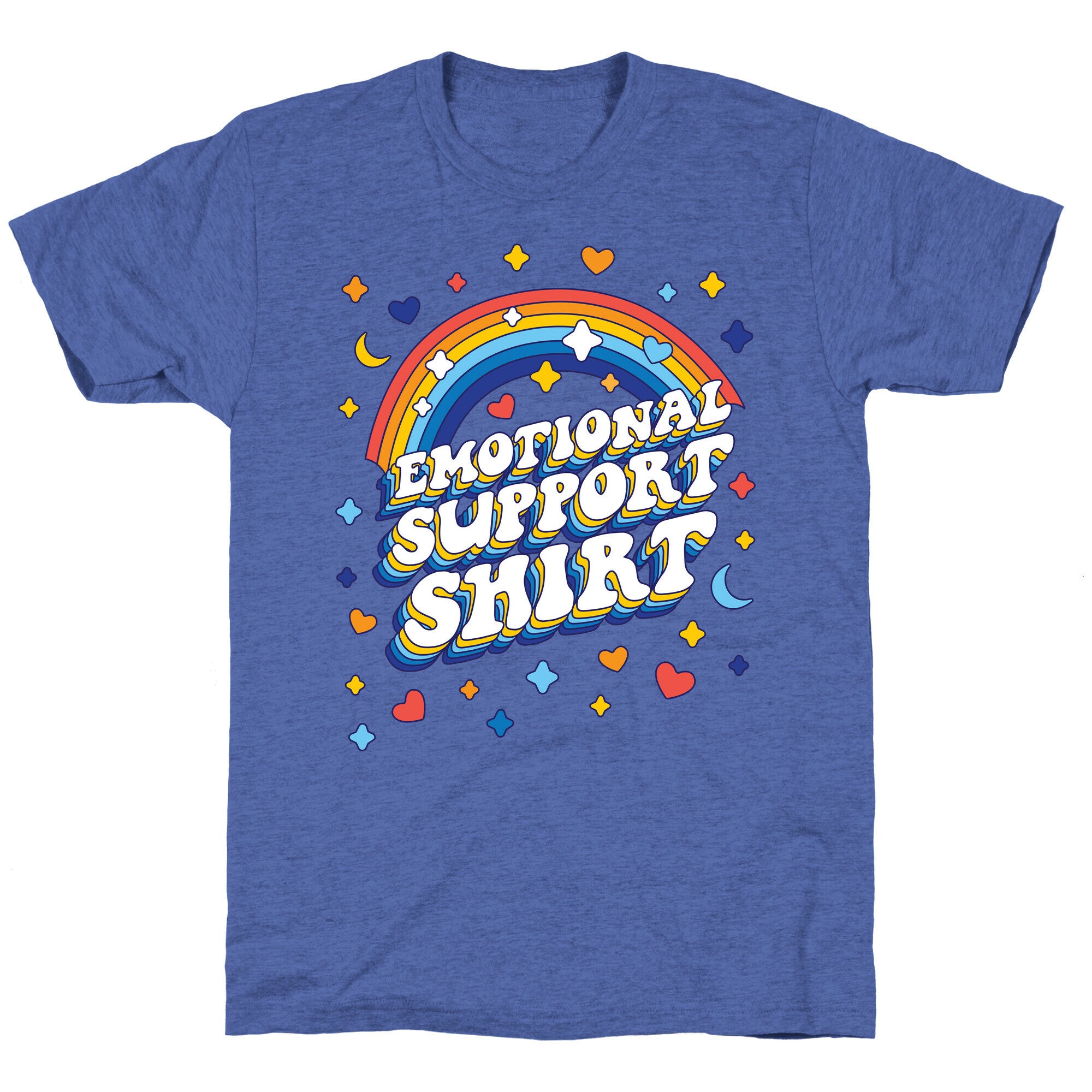 Emotional Support Shirt Unisex Triblend Tee