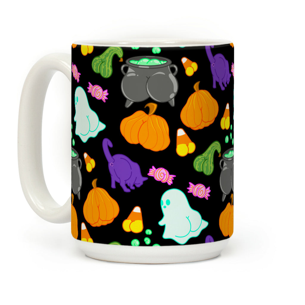 Spooky Booties Pattern Coffee Mug