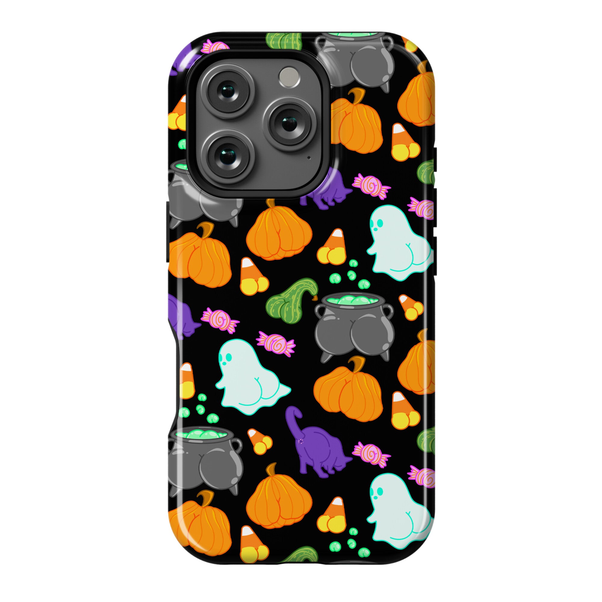Spooky Booties Pattern Phone Case