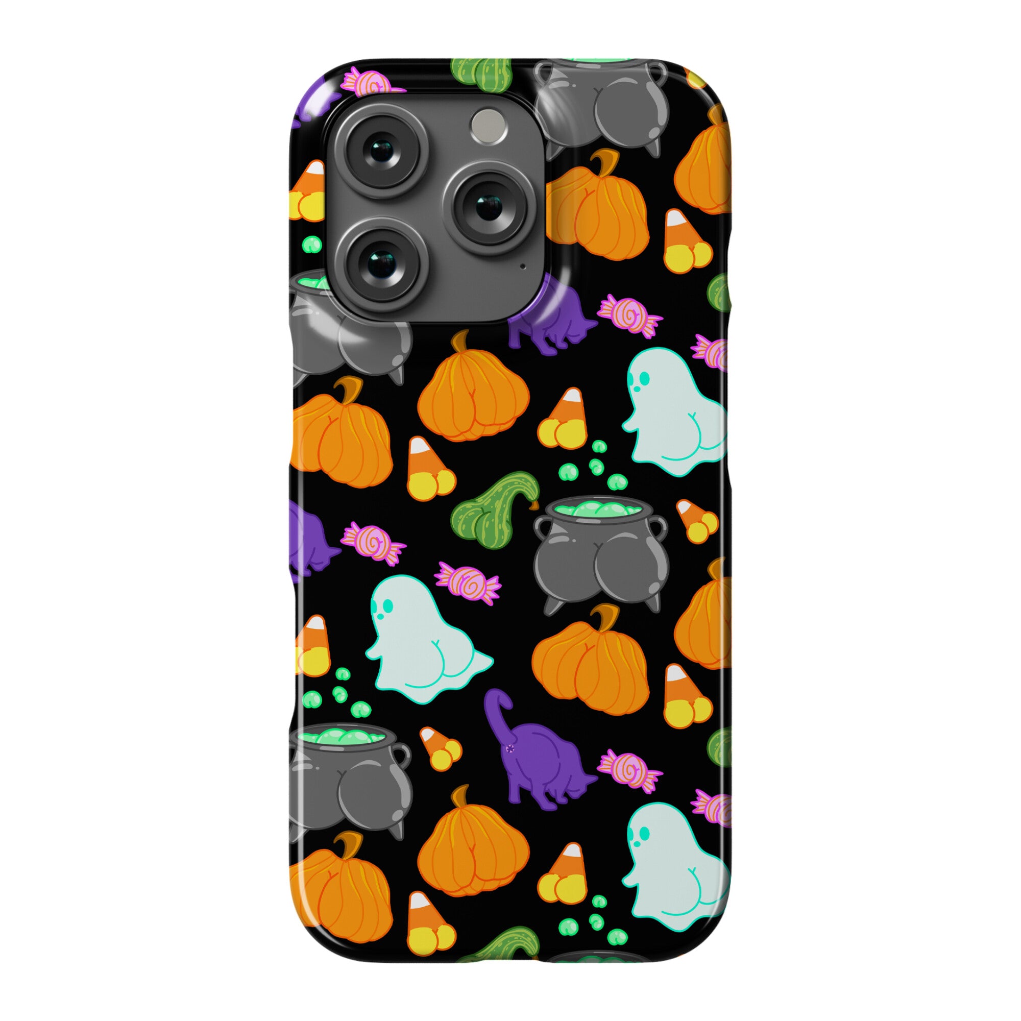 Spooky Booties Pattern Phone Case