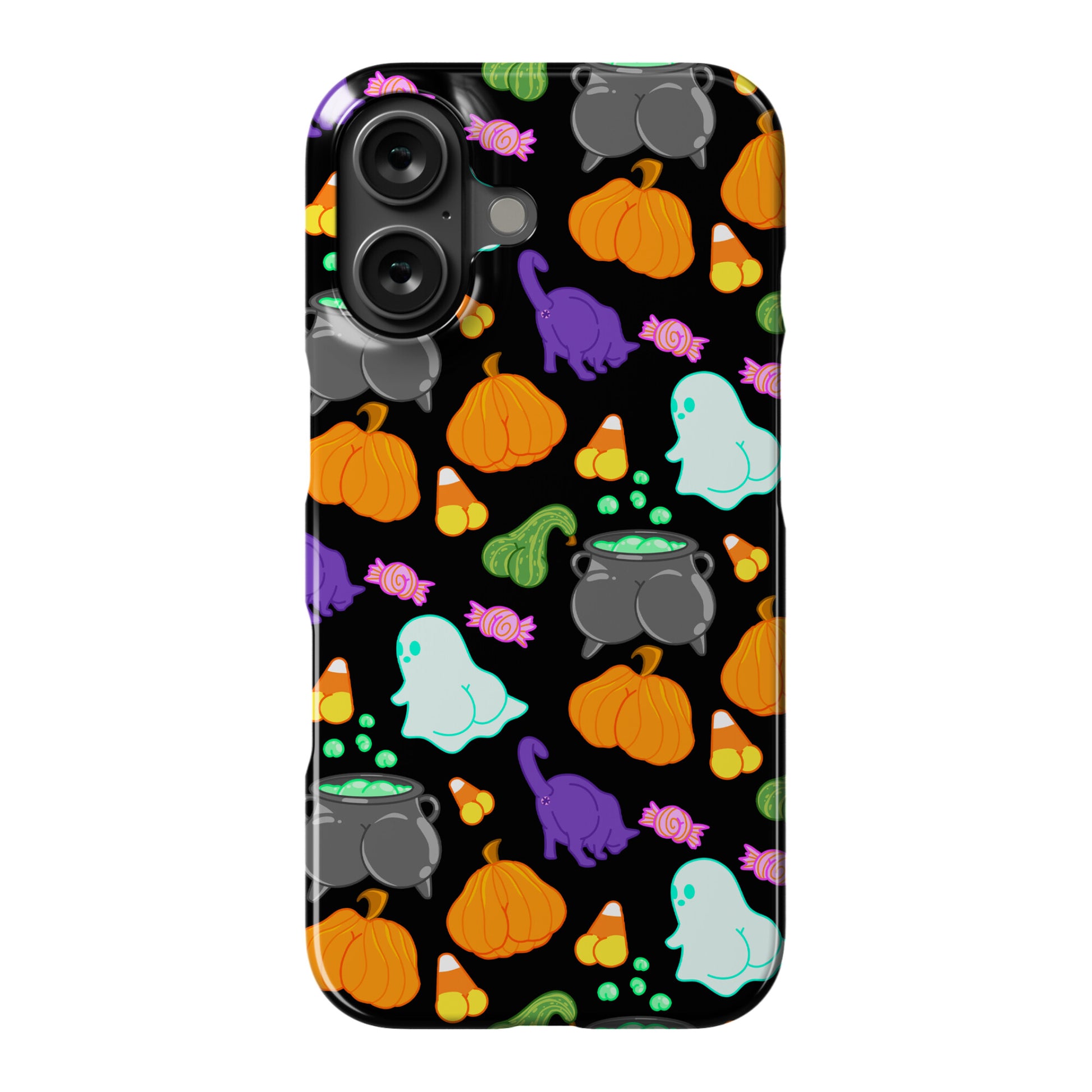 Spooky Booties Pattern Phone Case