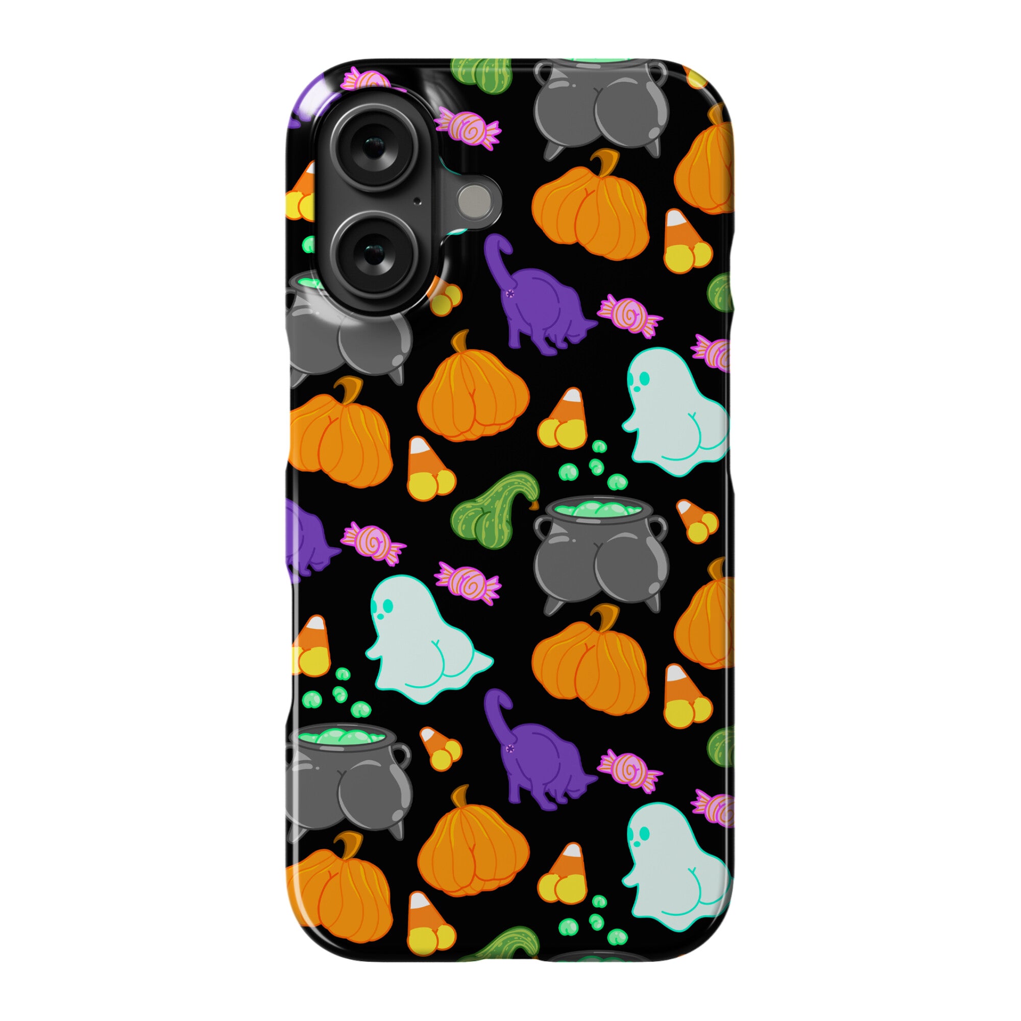 Spooky Booties Pattern Phone Case