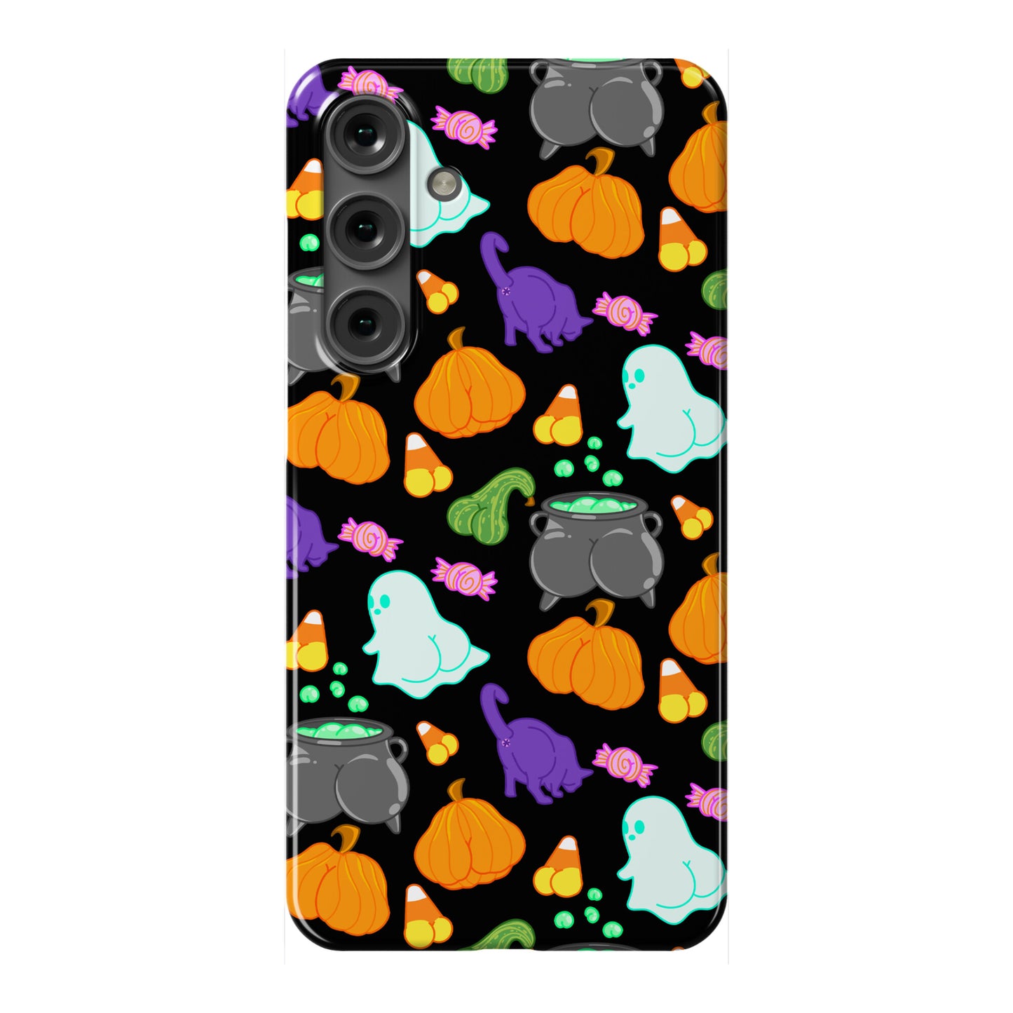 Spooky Booties Pattern Phone Case