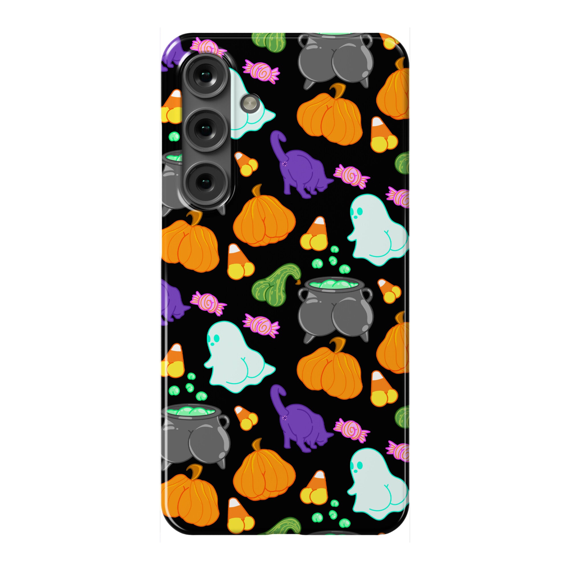 Spooky Booties Pattern Phone Case