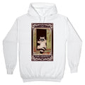 The Hermit Raccoon Tarot Card Hoodie
