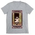 The Hermit Raccoon Tarot Card V-Neck