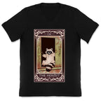The Hermit Raccoon Tarot Card V-Neck