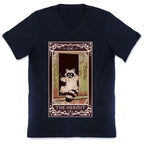 The Hermit Raccoon Tarot Card V-Neck