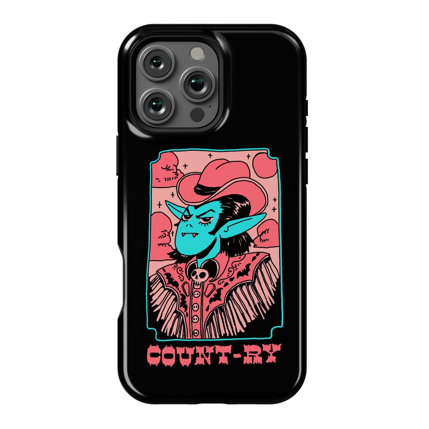 Count-ry Vampire Phone Case