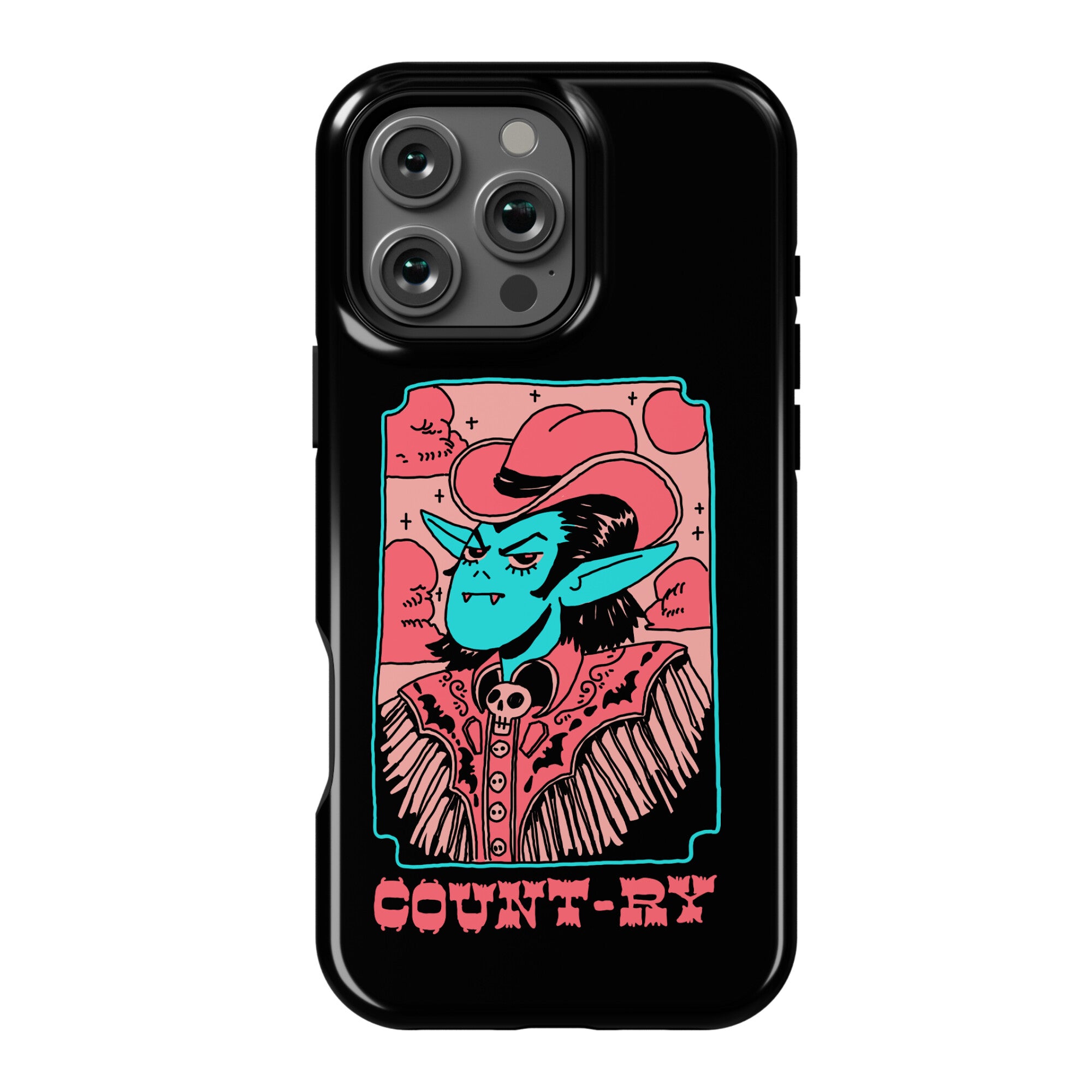 Count-ry Vampire Phone Case