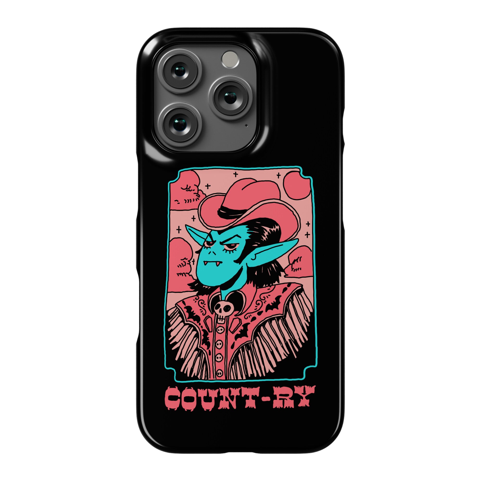 Count-ry Vampire Phone Case