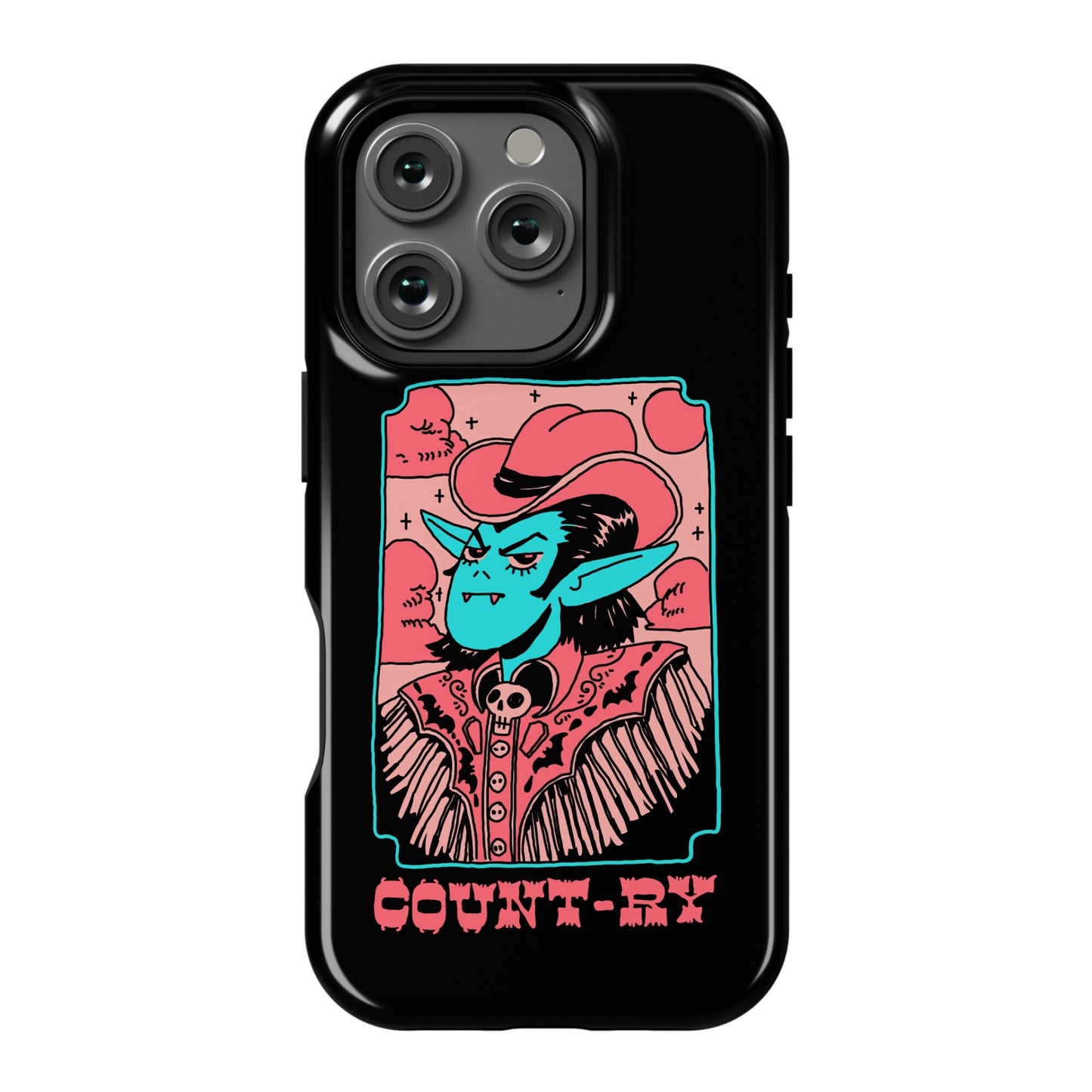 Count-ry Vampire Phone Case