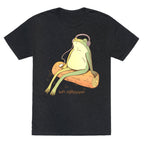 Lofi Chillhopper Frog Unisex Triblend Tee