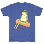 Lofi Chillhopper Frog Unisex Triblend Tee