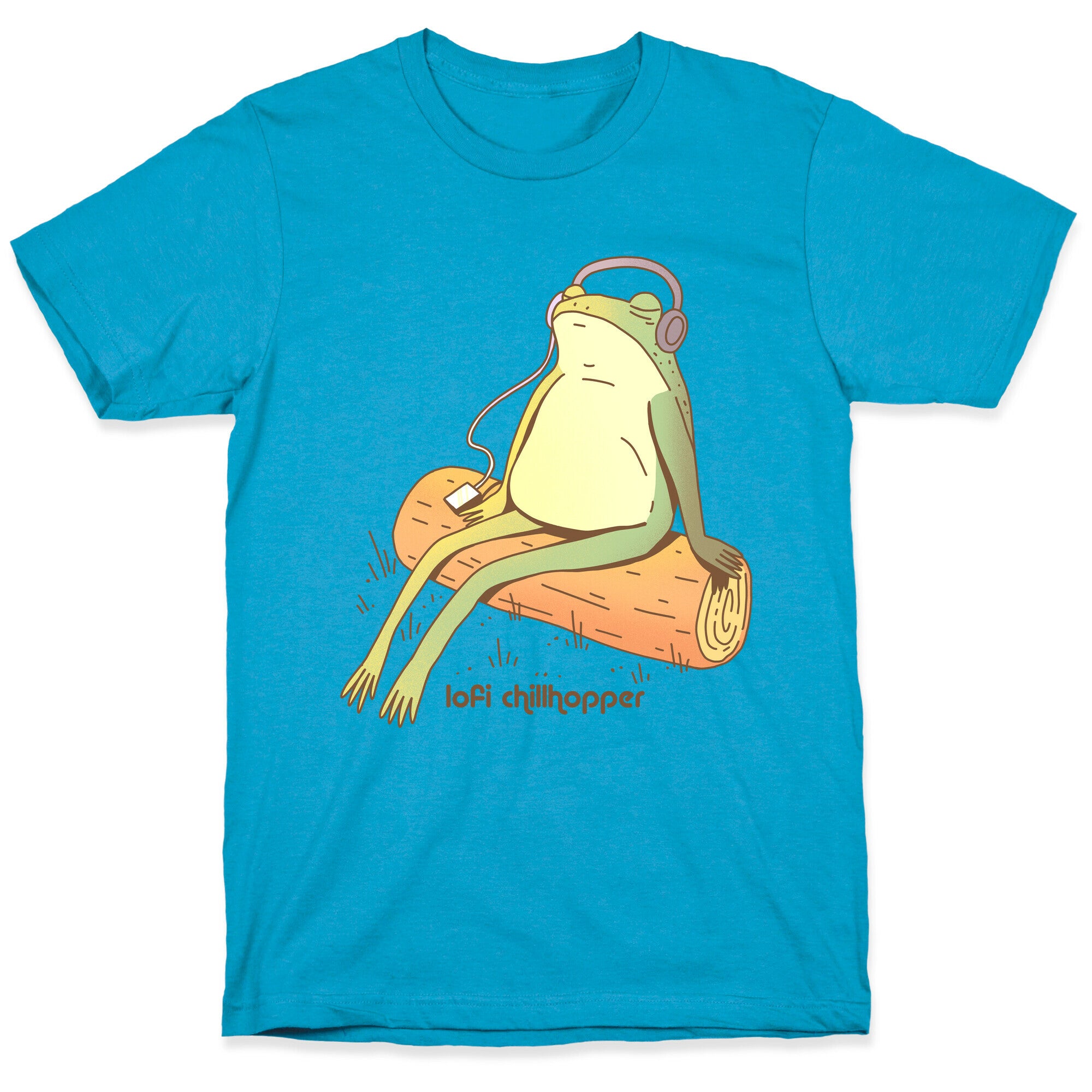 Lofi Chillhopper Frog Unisex Triblend Tee